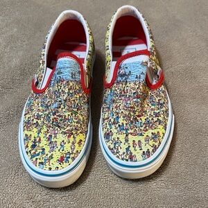 Vans Where’s Waldo slip ons